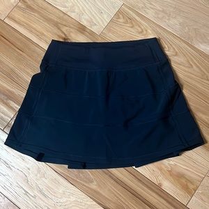 Lululemon Pace Rival Mid-rise skirt, Navy blue size 2 tall